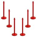 Accuform MEDIUM DUTY STANCHION POSTS COLOR PRC207RD PRC207RD